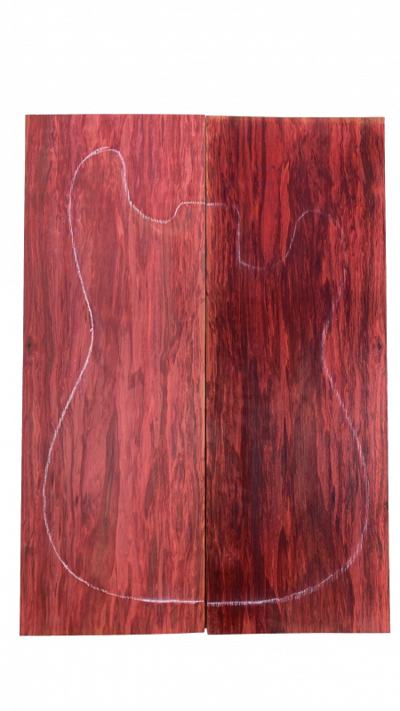 Top Red Heart AA, 2-tlg., 8 mm bookmatched